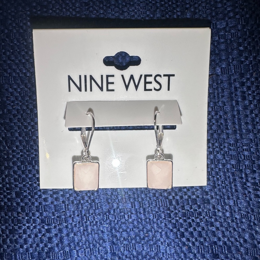 Nine West silver toned Earrings, NWOT